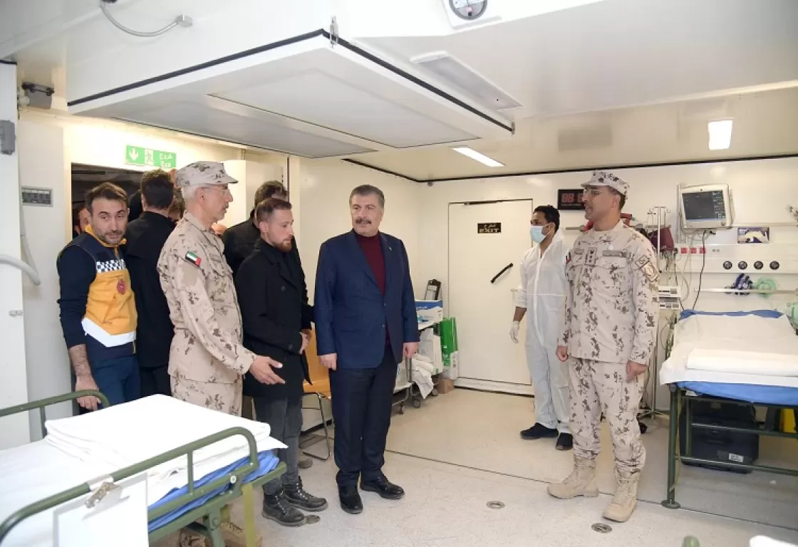 وزير تركي يطلع على عمل المستشفى الميداني الإماراتي... ماذا قال؟ وزير تركي يطلع على عمل المستشفى الميداني الإماراتي... ماذا قال؟