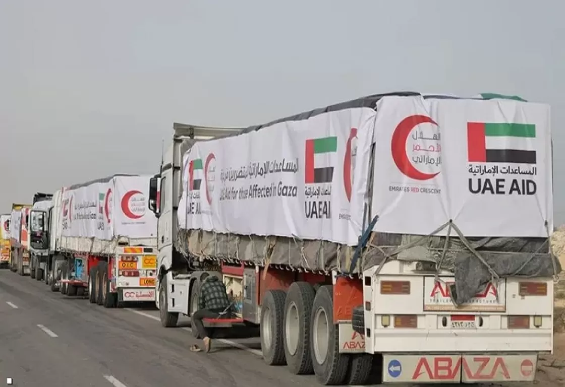 جسر المساعدات الإماراتية لقطاع غزة لا يتوقف.. وإدانة شديدة للانتهاكات الإسرائيلية