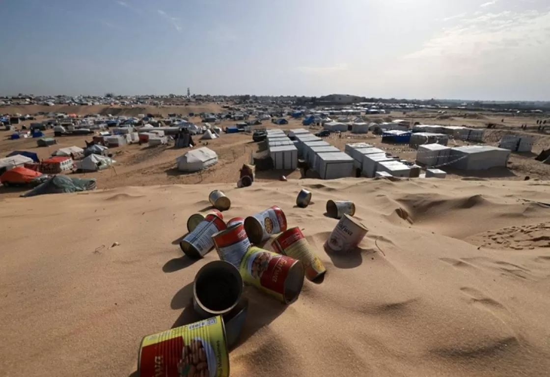 معلبات غذائية مفخخة تقتل جائعي غزة وتشوههم معلبات غذائية مفخخة تقتل جائعي غزة وتشوههم