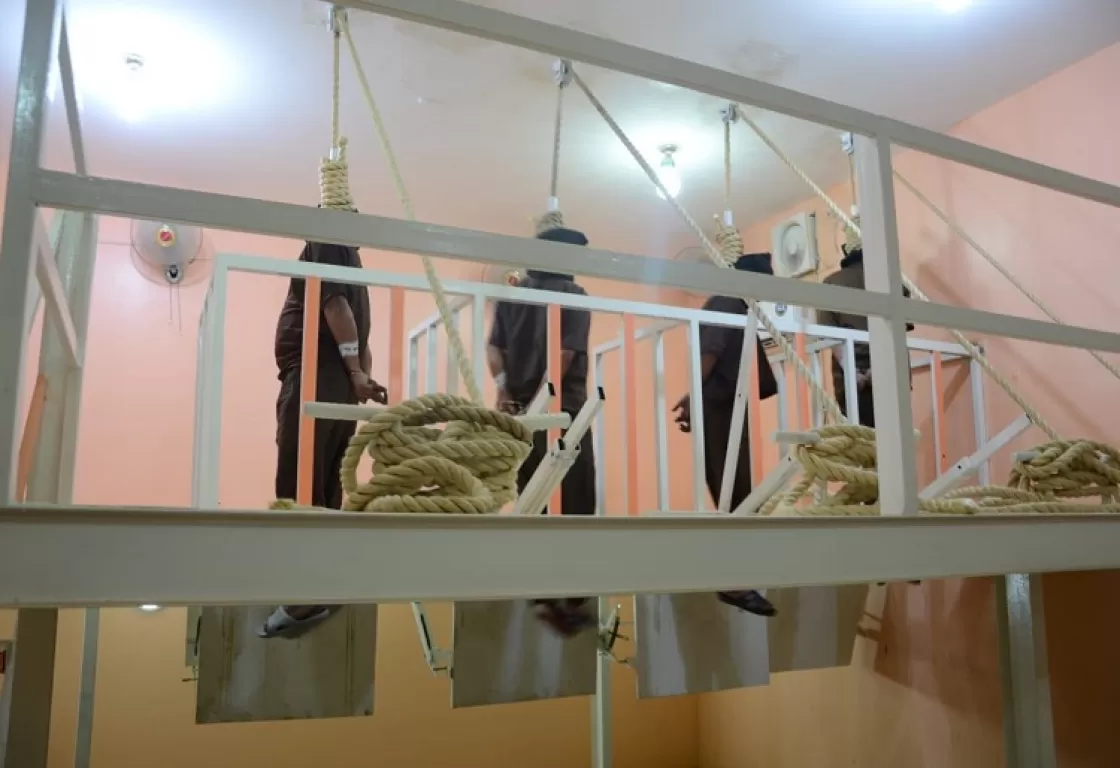 إعدام (10) عراقيين مدانين بالإرهاب، و(8) آلاف سجين ينتظرون الحكم ذاته إعدام (10) عراقيين مدانين بالإرهاب، و(8) آلاف سجين ينتظرون الحكم ذاته