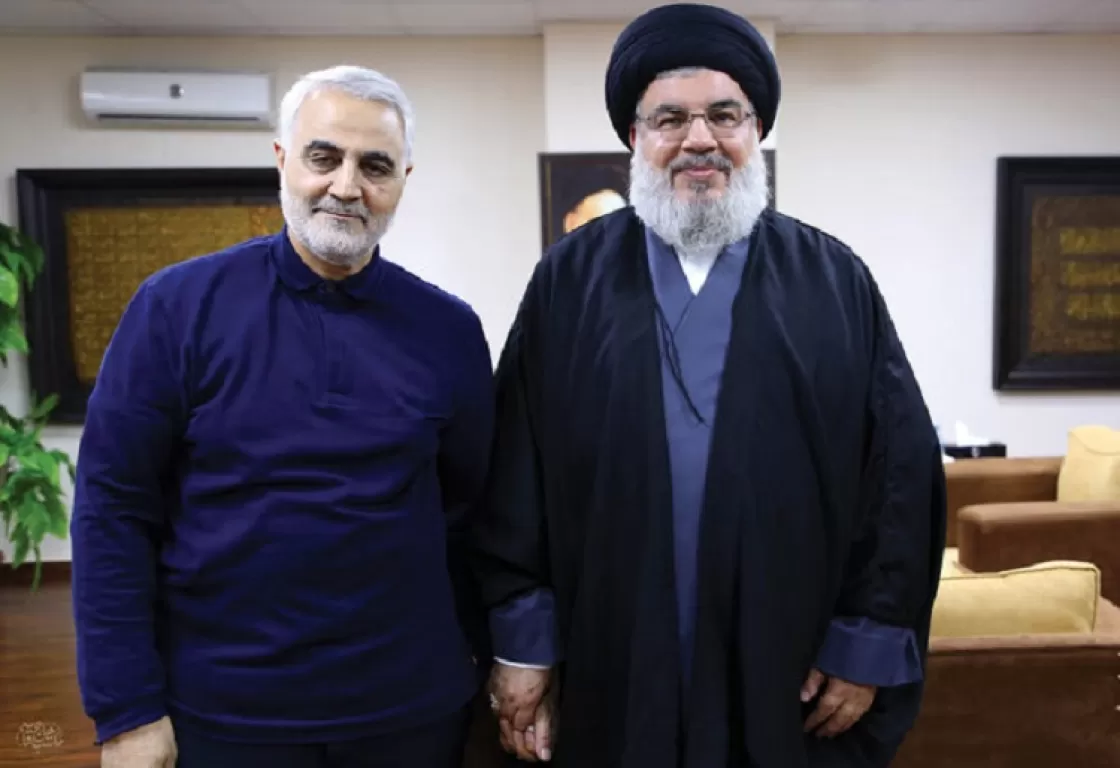 نصر الله يشيد بـ "القوة المعنوية" لسليماني... كان يمشي بين الرصاص نصر الله يشيد بـ "القوة المعنوية" لسليماني... كان يمشي بين الرصاص