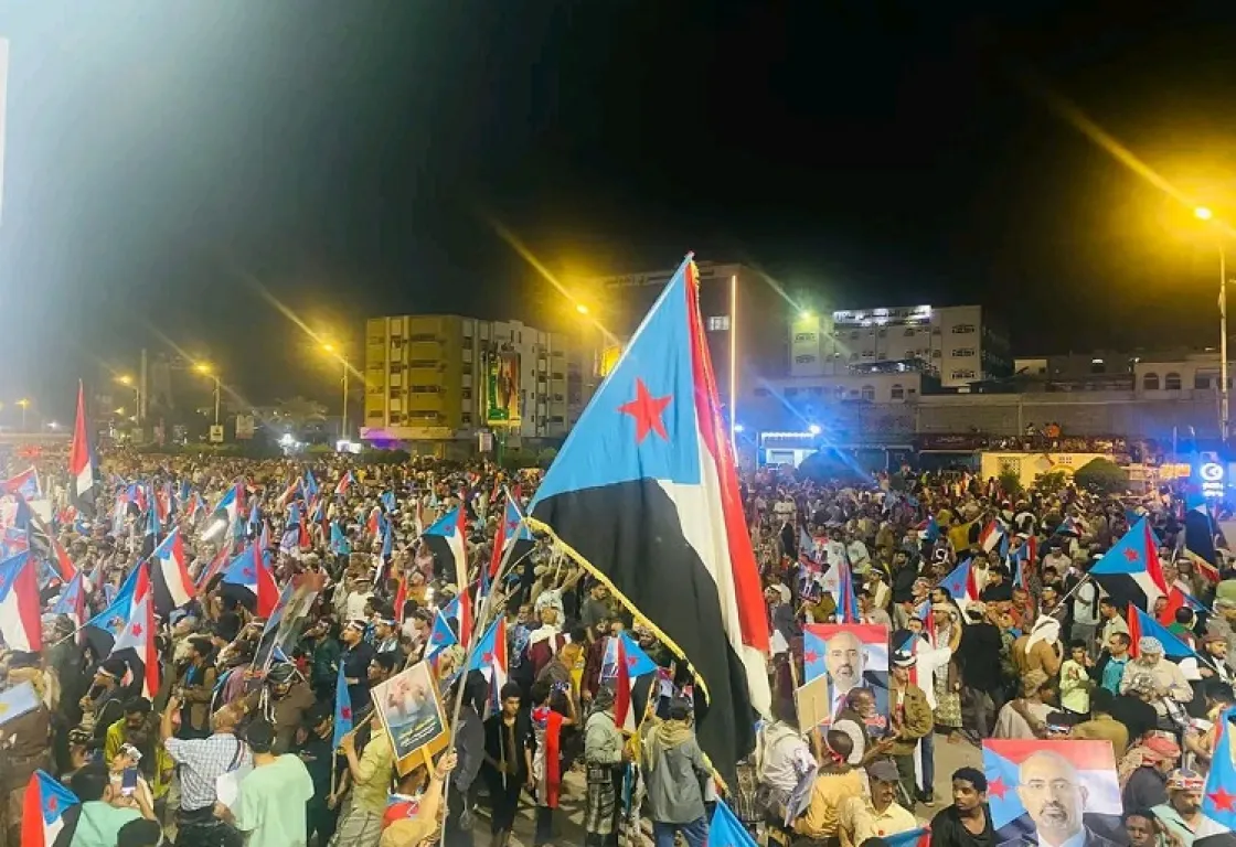 "مليونية الثبات" في عدن: تفويض شعبي للزبيدي ورفض قاطع لعودة الإخوان