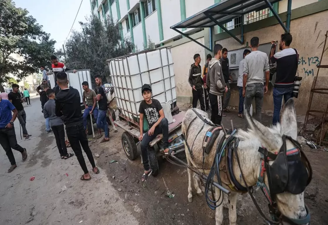 النزوح والمرض والجوع... بعض سمات الكارثة الإنسانية التي تعصف بقطاع غزة
