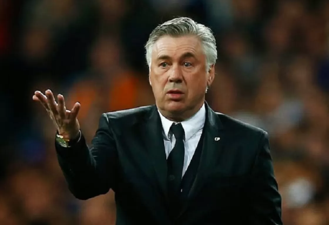 أنشيلوتي يتخذ قراراً غامضاً بشأن حراسة مرمى ريال مدريد