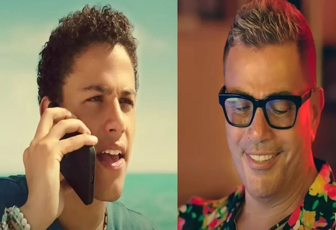 عمرو دياب يجتمع بنجله في دويتو غنائي جديد .. في هذا الموعد عمرو دياب يجتمع بنجله في دويتو غنائي جديد .. في هذا الموعد