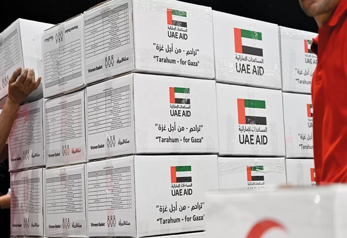 المؤسسات الخيرية والانسانية الاماراتية تستمر في اغاثة الشعب الفلسطيني المؤسسات الخيرية والانسانية الاماراتية تستمر في اغاثة الشعب الفلسطيني