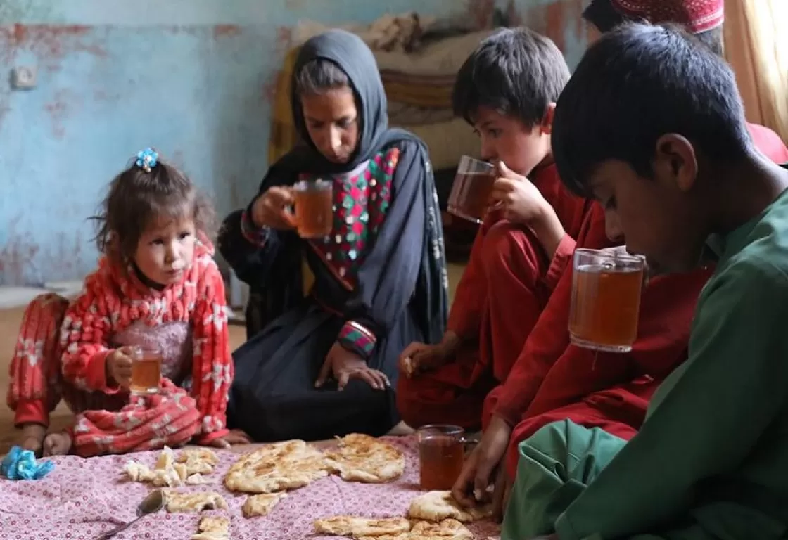 الأمم المتحدة تخفض الحصص الغذائية لملايين الأفغان... لماذا؟ الأمم المتحدة تخفض الحصص الغذائية لملايين الأفغان... لماذا؟