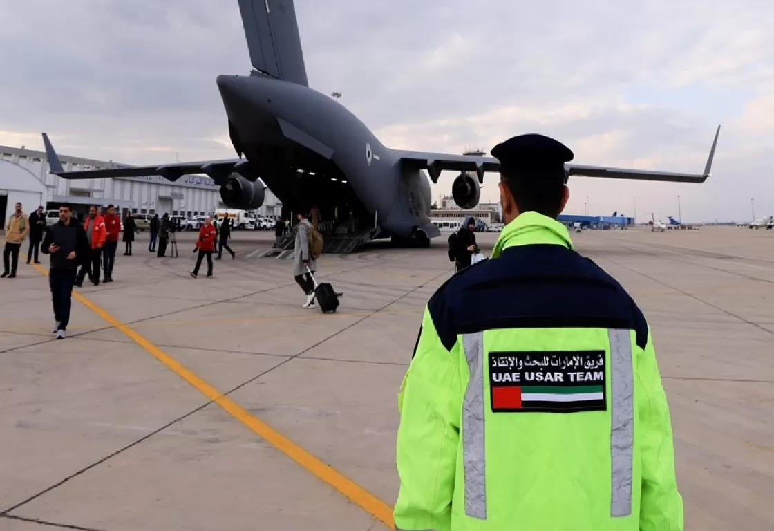 طائرات فريق البحث والإنقاذ الإماراتي تواصل عملها في ليبيا... ما مهامها؟ طائرات فريق البحث والإنقاذ الإماراتي تواصل عملها في ليبيا... ما مهامها؟