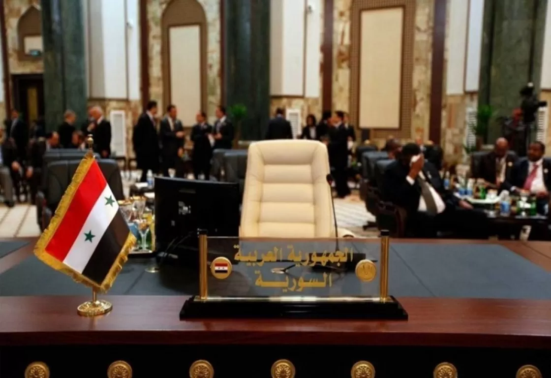 تسعيان لإجماع خليجي وعربي... هل تنجح السعودية وقطر في رفع الحرج عن عودة سوريا؟ تسعيان لإجماع خليجي وعربي... هل تنجح السعودية وقطر في رفع الحرج عن عودة سوريا؟