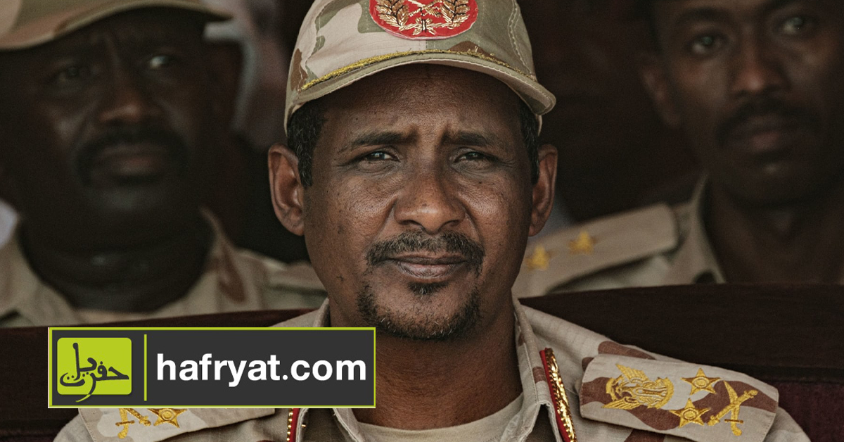 أكد خضوع الجيش للتنظيم.. حميدتي يتهم الإخوان بإغراق السودان في الحروب