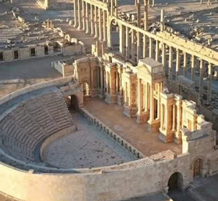 سوريا... العثور على مقبرة جماعية قرب مسرح مدينة تدمر الأثرية