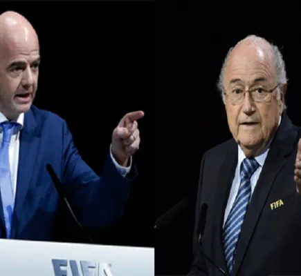 بلاتر يدعو إلى مقاطعة كأس العالم وإنفانتينو يرد