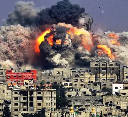 مجازر ودمار.. حصيلة جرائم العدوان الإسرائيلي على غزة في 25 يوماً