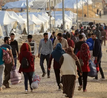 مخيمات شمال شرق سوريا: آلاف السوريين في المخيمات خارج حسابات المساعدات