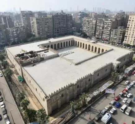 مصر تعيد إحياء مسجد الظاهر بيبرس... هذه هي المراحل التي مر بها