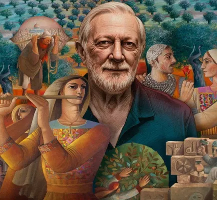 سليمان منصور العائد إلى فلسطينه التي جاء منها