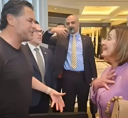 طلب لنانسي بيلوسي من راغب علامة في حفل الأمير حسين... فيديو