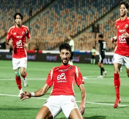 سوبر هاتريك الفدائي يهدي الأهلي درع الدوري المصري