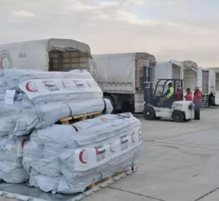 حصيلة المساعدات التي قدمتها الإمارات لكل من سوريا وتركيا