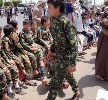 الحوثيون يواصلون استغلال الأطفال... هذا التقرير يوثق جرائمهم