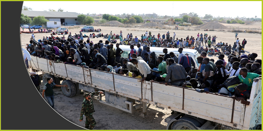 تعرض آلاف من سكان مدينة تاورغاء (غربا) للطرد من المدينة عام 2011 بسبب دعمهم لنظام القذافي